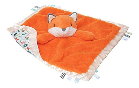 Manhattan Toy Fairytale Snuggle Fox Blankie Ultrasuave Calma 0