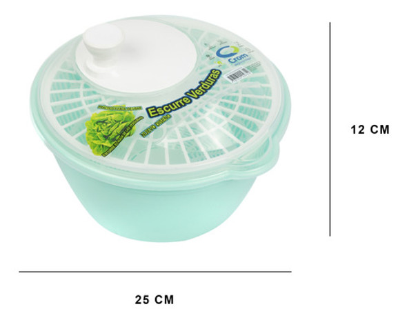 Combo Escurridor + Ensaladera Blanca Crom 1 Combo Escurridor + Ensaladera Blanca Crom 1