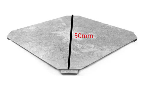 Tapa Union Tipo X Chapa 50mm 0,7mm X5 1