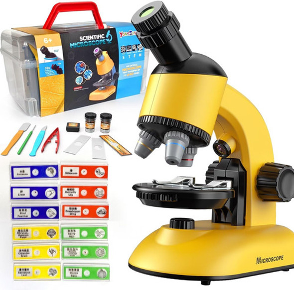 Microscopio Niños Led 40x-1200x +kit Stem 0 Microscopio Niños Led 40x-1200x +kit Stem 0