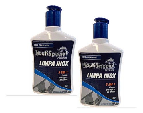 Limpa Inox Uso Náutico Nautispecial Barcos Lanchas - 2und 0