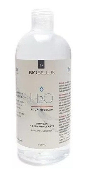 Agua Micelar Limpieza + Desmaquillante X 500 Ml - Biobellus 0