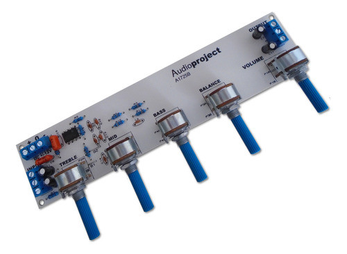 Preamplificador Estereo Agu Med Gra Bal Vol - Audioproject 0
