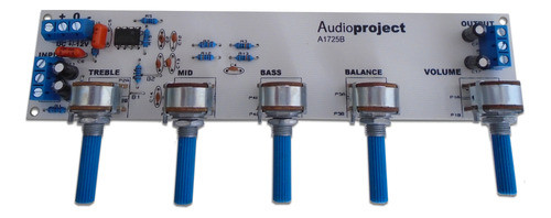 Preamplificador Estereo Agu Med Gra Bal Vol - Audioproject 1