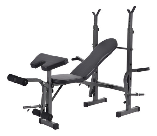Banco De Gimnasio | Pecho Plano/ajustable + Piernas + Scott 0