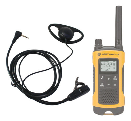 Fone De Ouvido Concha Ptt Quadrado Motorola Talkabout T400 0