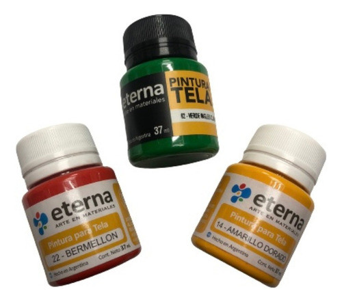Pintura Eterna Para Tela 37ml X Unidad 0