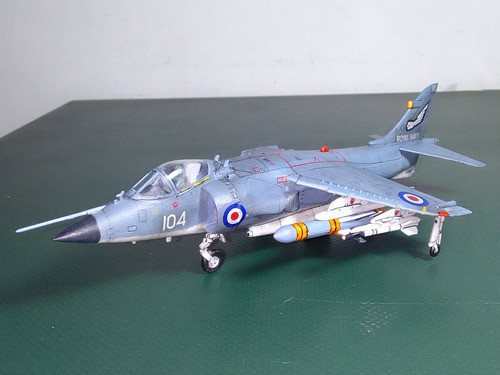 Avión Sea Harrier Frs Mk1 Escala 1/72 . 1