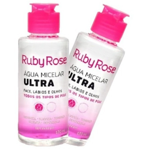 12 Agua Micelar Ruby Rose Atacado Revenda 120ml Ultra 1