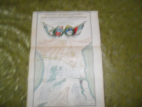 Asalto Talcahuano Plano Fortificaciones 1940 Ejercito Andes 0