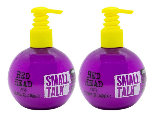 Tigi Bed Head Small Talk Kit X 2 Crema Peinar Rulos Volumen 0