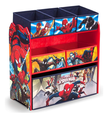 Organizador De Almacenamiento De Juguetes De 6 Contenedores 0