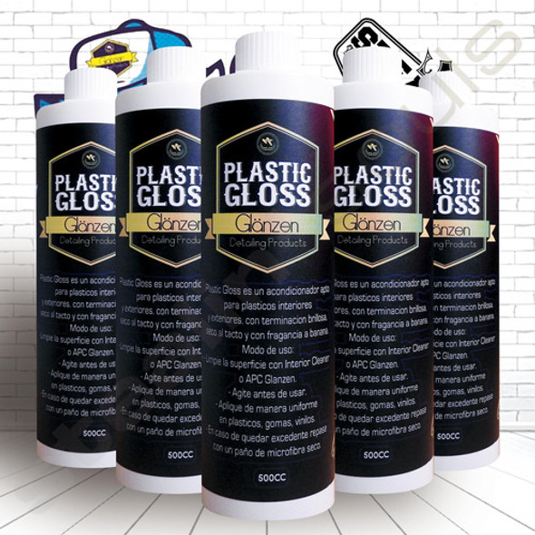 Glänzen Detailing Products | Plastic Gloss | 500ml 1 Glänzen Detailing Products | Plastic Gloss | 500ml 1