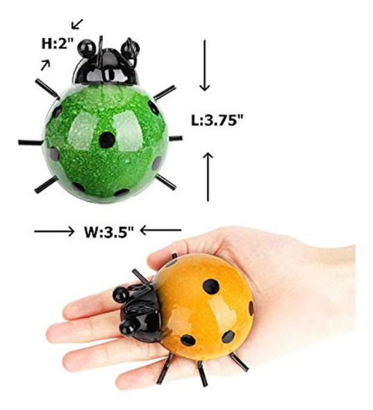 Giftme 5 Metal Garden Wall Art Decorativo Juego De 4 Cute La 1