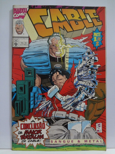 Gibi Cable Sangue E Metal 1 E 2 Série Completa John Romita 1
