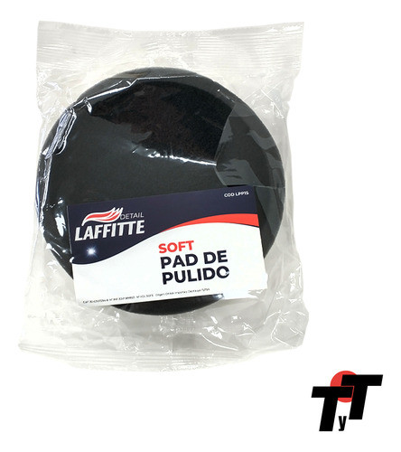 Pad De Pulido Soft Gris Oscuro Detailing Laffitte Lft-lpp1s 1