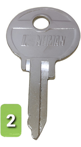 Llave Virgen Antirrobo Fiat 1500, 1600, 125 600. Neiman 0