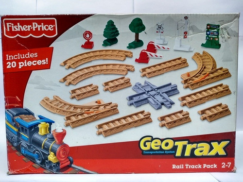 Fisher Price Geotrax 20 Piezas Accesorios Bunny Toys 0