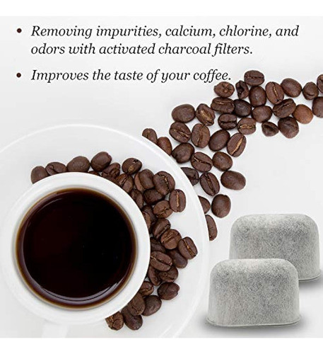 Paquete De 12 Filtros De Agua De Carbón De Repuesto Compatib 1