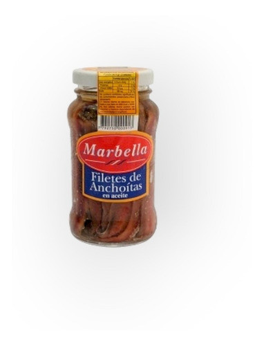 Filetes De Anchoitas En Aceite *170g Marbella 0