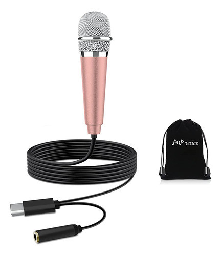 Usb C Mini Micrófono De Karaoke Para Teléfono Android, Orden 0