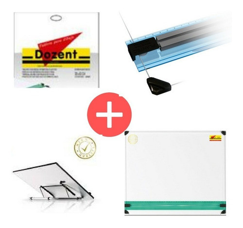 Tablero De Dibujo Dozent Plantec 40x50 C/atril 1 Posición. 0