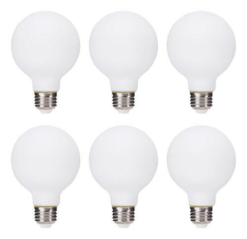 Truestory G25 (g80) Bombilla De Globo 6pack Blanco Interior 0