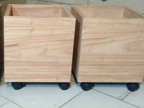 Cubo Juguetero Montessori Con Ruedas Guarda Todo 0