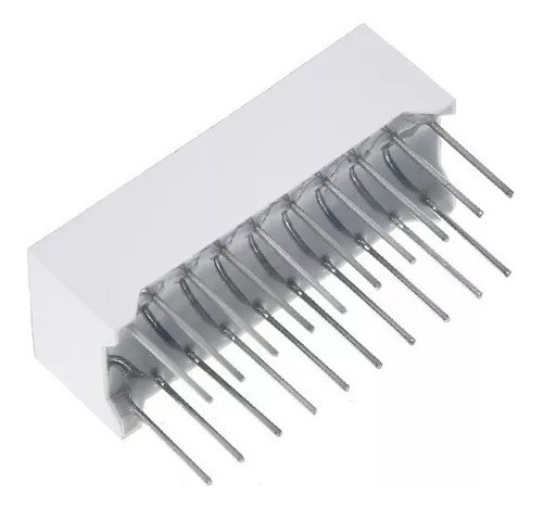 5 X Display Barra Gráfica De Led 10 Segmentos Vermelha 1