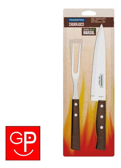 Juego Para Asador Churrasco Tramontina 2pz G P 1 Juego Para Asador Churrasco Tramontina 2pz G P 1