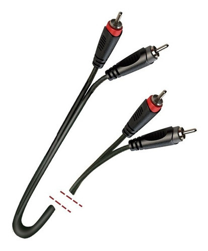 Cable De Señal. 2 Rca Macho - 2 Rca Macho. 3m. Mk40. Mark 0