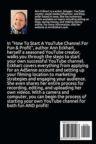 Book : How To Start A Youtube Channel For Fun And Profit (2 1