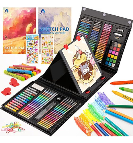Suministros De Arte, Kit De Arte De Dibujo De 240 Piezas, Es 0