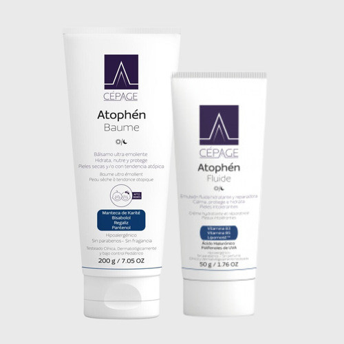Kit Facial Cepage Atophén Fluido 50g+balsamo Corp 200g 0
