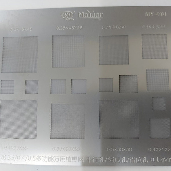Stencil Universal Multifunción Reparación 0.3 0.35 0.4 0.5 1