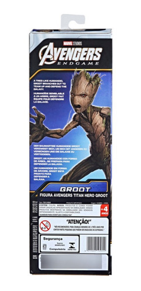Figura De Accion Marvel Avengers Hasbro Groot 12 1