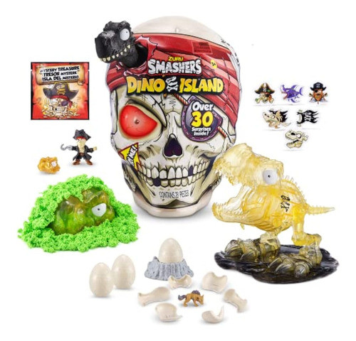 Smashers Zuru - Calavera Gigante De Dino Island 0