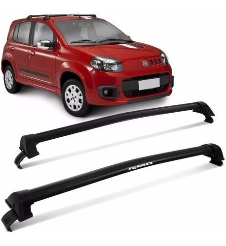 Barra De Techo Aluminio Fiat Uno Atractive 10/19 Eqmax 0
