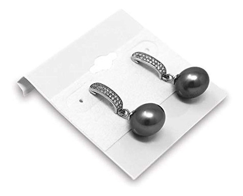 Mooca Llano 2  X 2  Tarjetas Blancas Para Pendientes Colgant 0
