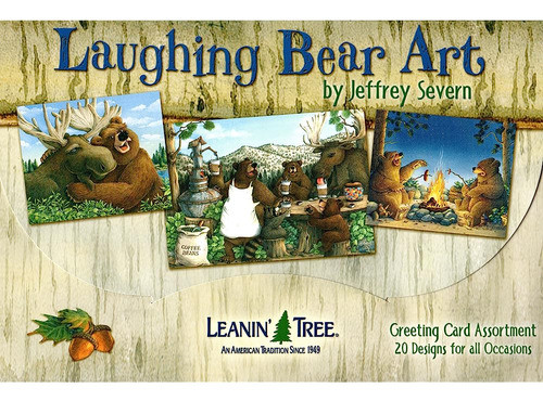 ~? Leanin' Tree Funny Greeting Cards - Laughing Bear Art [as 0