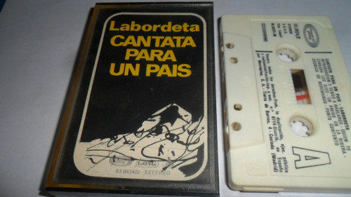 Cassette Labordeta- Cantata Para Un País 0