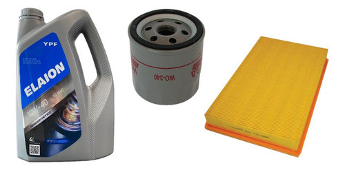 Kit Filtros Wega + 10w40 Ypf Elaion F30 Fox Suran Gol Trend 0