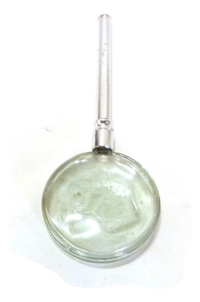 Frasco De Perfume Antiguo Francia Botella Estampada * Z 0