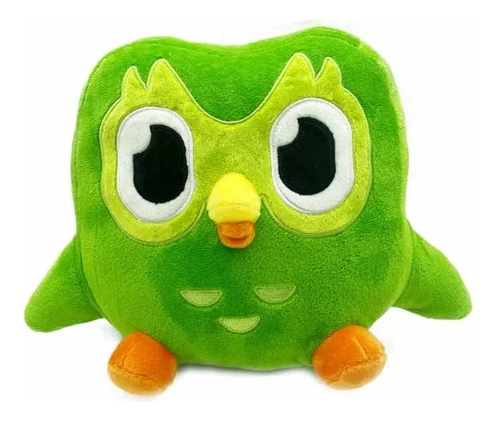 Brinquedo De Pelúcia De Coruja Verde De 20 Cm 1