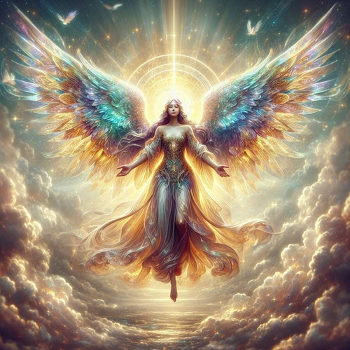 Obra De Arte Digital Ángel Imamiah_v4 50x50cm Pieza Única 0