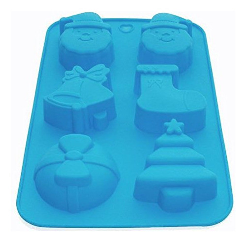 2 Moldes De Jabón De Navidad De Silicona Diy  Pastel De Choc 1