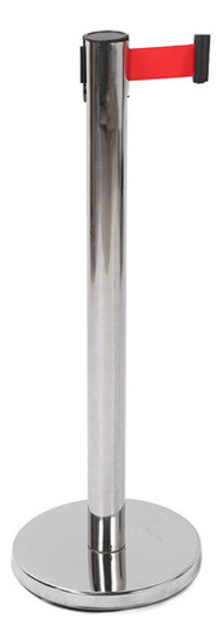 Cinto Retrátil 1 Stanchion Barrier Em Aço Inoxidável Vermelh 0