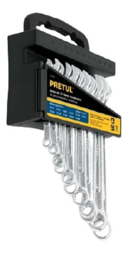 Juego Set Llave Combinadas Metrica 11pcs M6 A M16 Pretul Stg 0