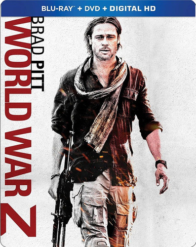 Blu-ray + Dvd World War Z / Guerra Mundial Z / Steelbook 0