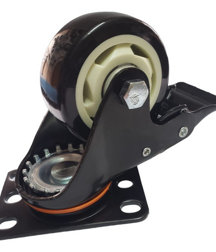Ruedas Giratorias 75mm Con Freno 1